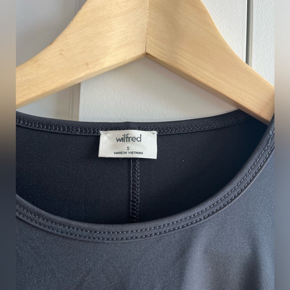 Wilfred Fleure Dress NWT - Black mini sheath longsleeve - Picture 4 of 4